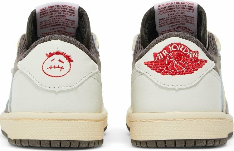 Travis scott backwards swoosh jordan best sale 1