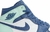 Air Jordan 1 Mid 'Blue Mint' na internet