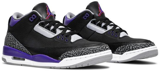 Tênis Air Jordan 3 Retro 'Court Purple'