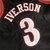 Regata NBA Mitchell & Ness Retrô - Philadelphia 76ers 2000-2001 - Preta - Iverson #3 - loja online
