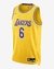 Regata NBA Nike 75ºaniversario DIAMONT EDITION Swingman - Lakers Amarela 21/22 - James #6 - comprar online