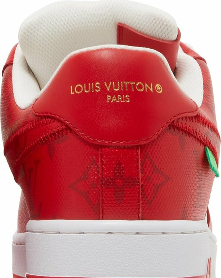 Nike Air Force 1 x Louis Vuitton 'White Comet Red