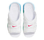 Chinelo Nike Air More Uptempo White Aqua na internet