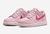 Tênis Dunk Low GS 'Triple Pink' Barbie