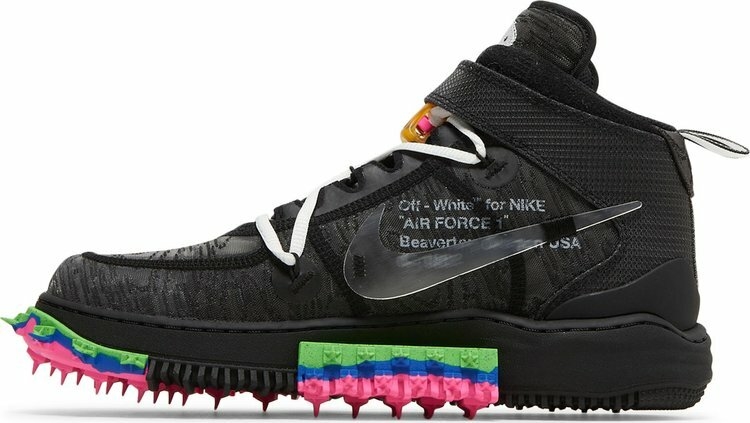 Nike off white cheap black air force 1