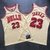 Regata NBA Mitchell & Ness - Chicago Bulls Retro 1995-1996 Bege - Jordan #23 - comprar online