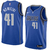 Regata NBA Nike Swingman - Dallas Mavericks Azul C - Nowitzki #41