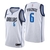 Regata NBA Nike Swingman - Dallas Mavericks Branca - Porzingis #6