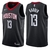 Regata NBA Nike Swingman - Houston Rockets Preta - Harden #13