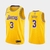 Regata NBA Nike Swingman - Los Angeles Lakers Amarela - Davis #3