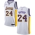 Regata NBA Nike Swingman - Los Angeles Lakers Branca - Bryant #24