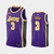 Regata NBA Nike Swingman - Los Angeles Lakers Roxa  - Davis #3