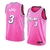 Regata NBA Nike Swingman - Miami Heat Vice City Pink - Wade #3