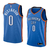 Regata NBA Nike Swingman - Oklahoma City Thunder Azul - Westbrook #0