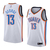 Regata NBA Nike Swingman - Oklahoma City Thunder Branca - George #13