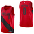 Regata NBA Nike Swingman - Portland Trail Blazers City Edition Vermelha 18-19 - Lillard #0