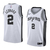 Regata NBA Nike Swingman - San Antonio Spurs Branca - Leonard #2