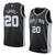 Regata NBA Nike Swingman - San Antonio Spurs Preta - Ginobili #20