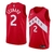 Regata NBA Nike Swingman - Toronto Raptors North Vermelha - Leonard #2