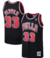 Regata NBA Mitchell & Ness - Chicago Bulls Retro 1997/1998 Preta - Pippen #33
