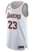 Jersey NBA - Nike - ICON EDITION AUTHENTIC - Los Angeles Lakers - Branca - JAMES #23 - comprar online