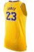Jersey NBA - Nike - ICON EDITION AUTHENTIC - Los Angeles Lakers - Amarela - James #23 na internet