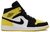 Tênis Air Jordan 1  Mid "Yellow Toe Black" na internet