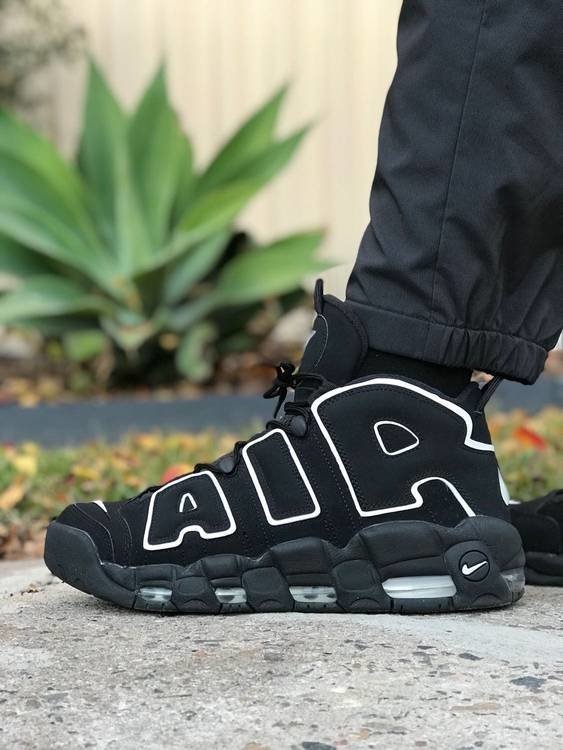 Nike more uptempo noir new arrivals