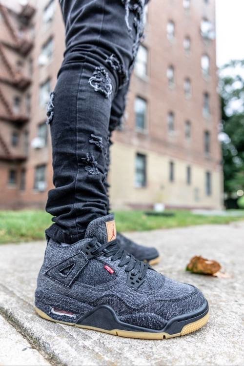Nike levis jordan 4 sale