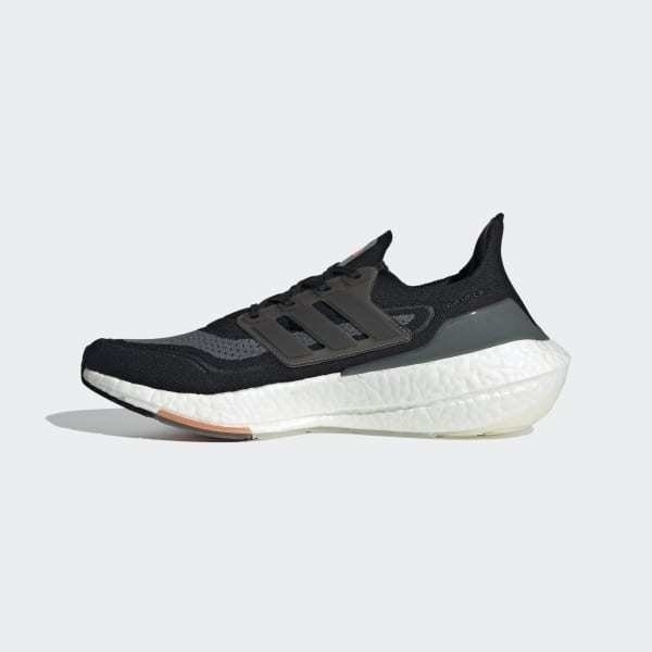 Tênis UltraBoost 21 Black - Screaming Orange