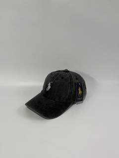 Washed Polo Ralph Lauren Cap - Negro