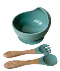 Bowl de Silicone com Sucção - Sage - comprar online