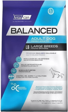 Balanced Perro Adulto Raza Grande 20 Kg