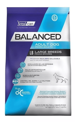 Balanced Perro Adulto Raza Grande 15kg - comprar online