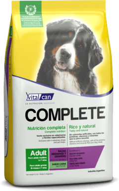 Complete Vitalcan Perro Adulto Carne 20 Kg