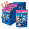 Catchow Pouch Gatitos Pollo 85grs Caja X 15 Unidades 1,275kg