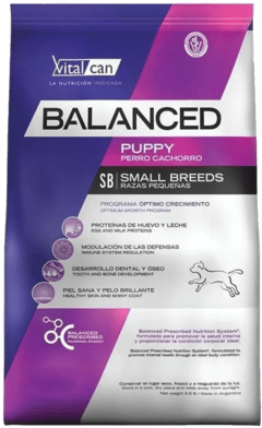 Balanced Perro Cachorro Raza Pequeña 7.5 Kg