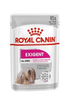 Royal Canin EXIGENT Dog Pouch (12x85g) 1.02 Kg - comprar online