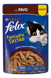 CAJA FELIX Fantastic Pouch Tiras con Pavo 15 X 85g