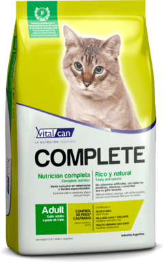 Complete Gato Control de Peso Castrados 7.5 Kg