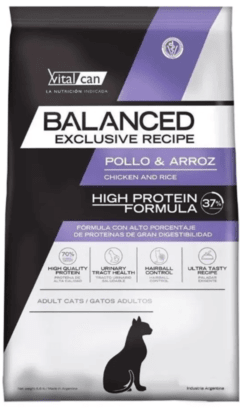 Balanced Exclusive Recipe Pollo Y Arroz Gato 7,5kg