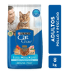 Cat Chow Adulto Sabor Pescado y Pollo 8 kg (Nuevo Doble Proteína)