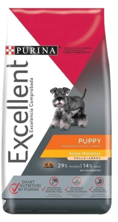 Excellent Perro Cachorro Pequeño / Puppy Small 3 kg