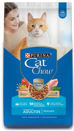 Cat Chow Defense Plus Gato Adulto Sabor Pescado 1 kg