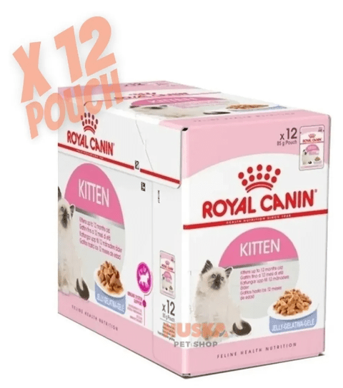 Caja Royal Canin Kitten Pouch (12x85g) 1.02 Kg
