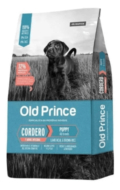Old Prince Novel Cordero Y Arroz 15kg Cachorro