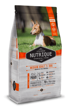 Nutrique Medium Adult 7+ Dog 12 kg - comprar online