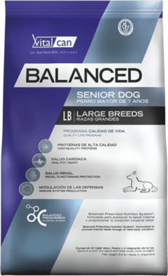 Balanced Perro Senior Raza Grande 3 kg