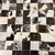 Imagem do Tapete de Couro Quadriculado Marfim (200x250cm)