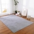 Tapete Sólido Acrílico Moderno Sala de estar quarto (Bege, 100x160cm) - comprar online